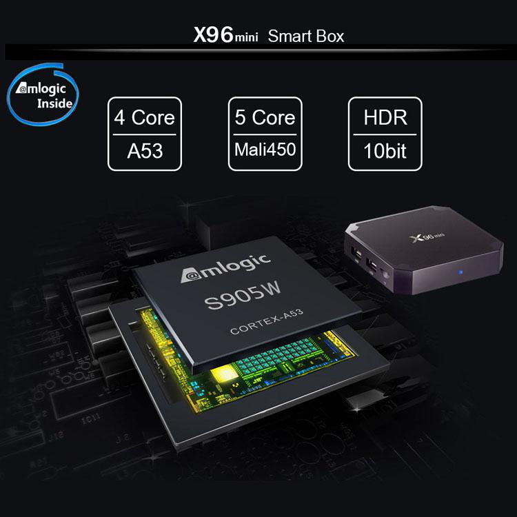 Smart tv box x96 mini Android 2GB / 16GB – Image 3