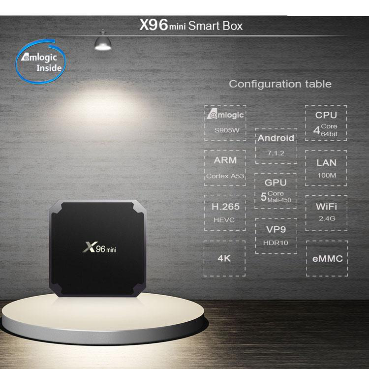 Smart tv box x96 mini Android 2GB / 16GB – Image 4