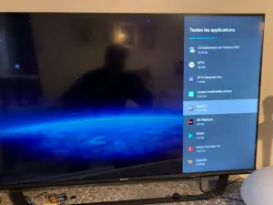 Liste des applications installées avec NEOX2 en surbrillance
