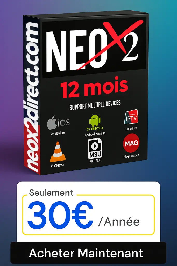NEOX2 IPTV Android iOS
